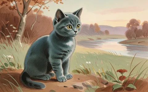 The Blue Cat of Castle Town — illustration 8